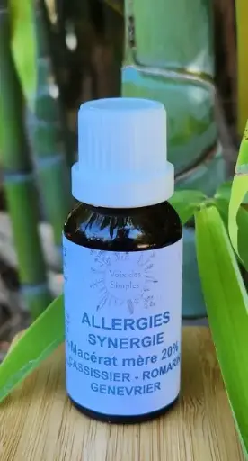 Allergies: Cassis, Romarin, Genévrier