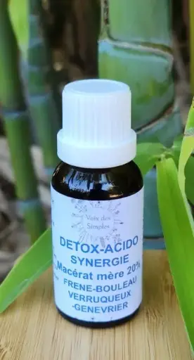 Détox acido : Frêne, Bouleau verruqueux,Genévrier